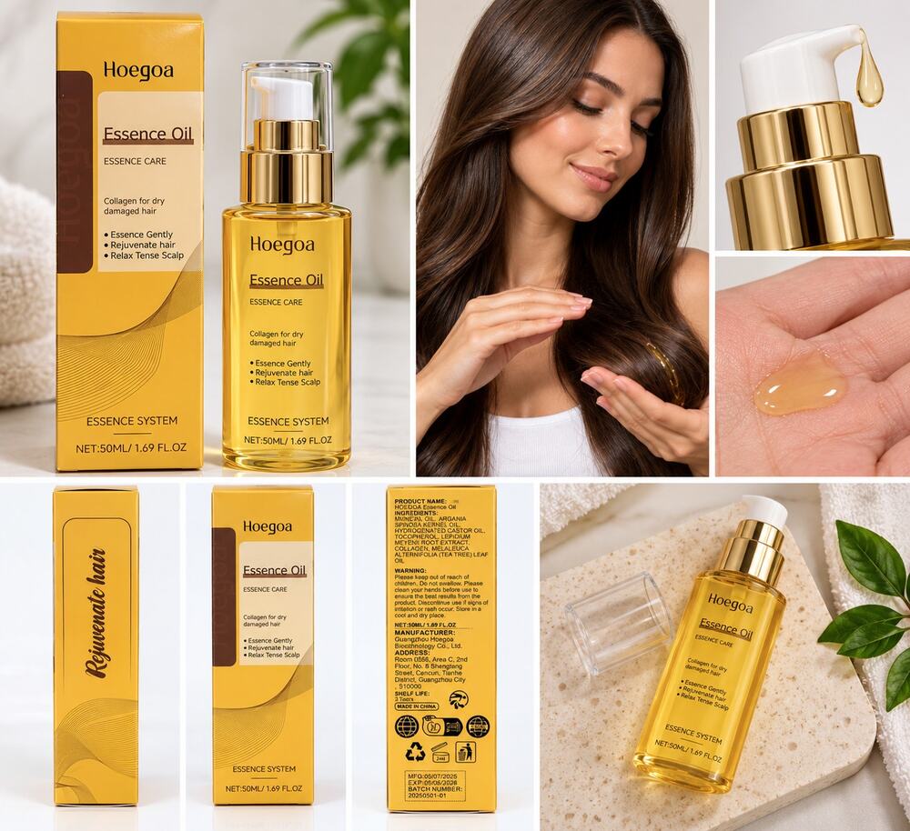 Hoegoa Essence Oil – Collagen Hair Care 50mL / 1.69 fl oz